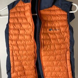 Kids Orange and Navy Vest